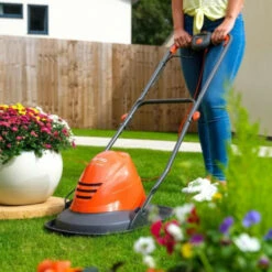 Tondeuse A Gazon électrique Sur Coussin D'air - Largeur De Coupe 25 Cm - Flymo Turbo Lite 250 -Ryobi Jardin Boutique 05085c3727a0a2bb