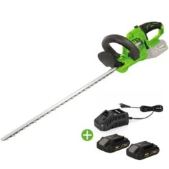 Taille Haies Sans Fil 20v Vito Lame 51cm + 2 Batteries 2ah + Chargeur Rapide -Ryobi Jardin Boutique 4531edceddc617c7
