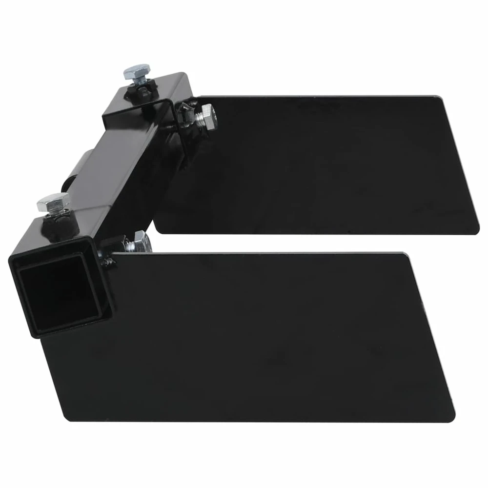 VIDAXL Adaptateur De Chasse-neige Pour Tondeuse à Gazon Noir 3 VIDAXL Adaptateur De Chasse-neige Pour Tondeuse à Gazon Noir – Image 3