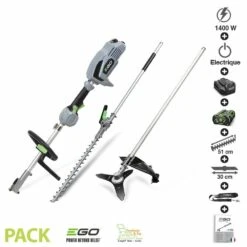 Pack Multioutils Jardin Débroussailleuse Taille-haies Batterie Chargeur 56v Ego
