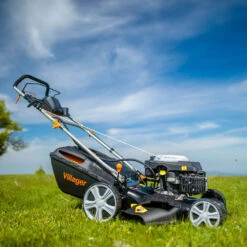 Tondeuse Mulching Démarrage électrique 173cc Lame 50cm Villager Falcon 5111t-es -Ryobi Jardin Boutique 638fb4664974f8.06606649