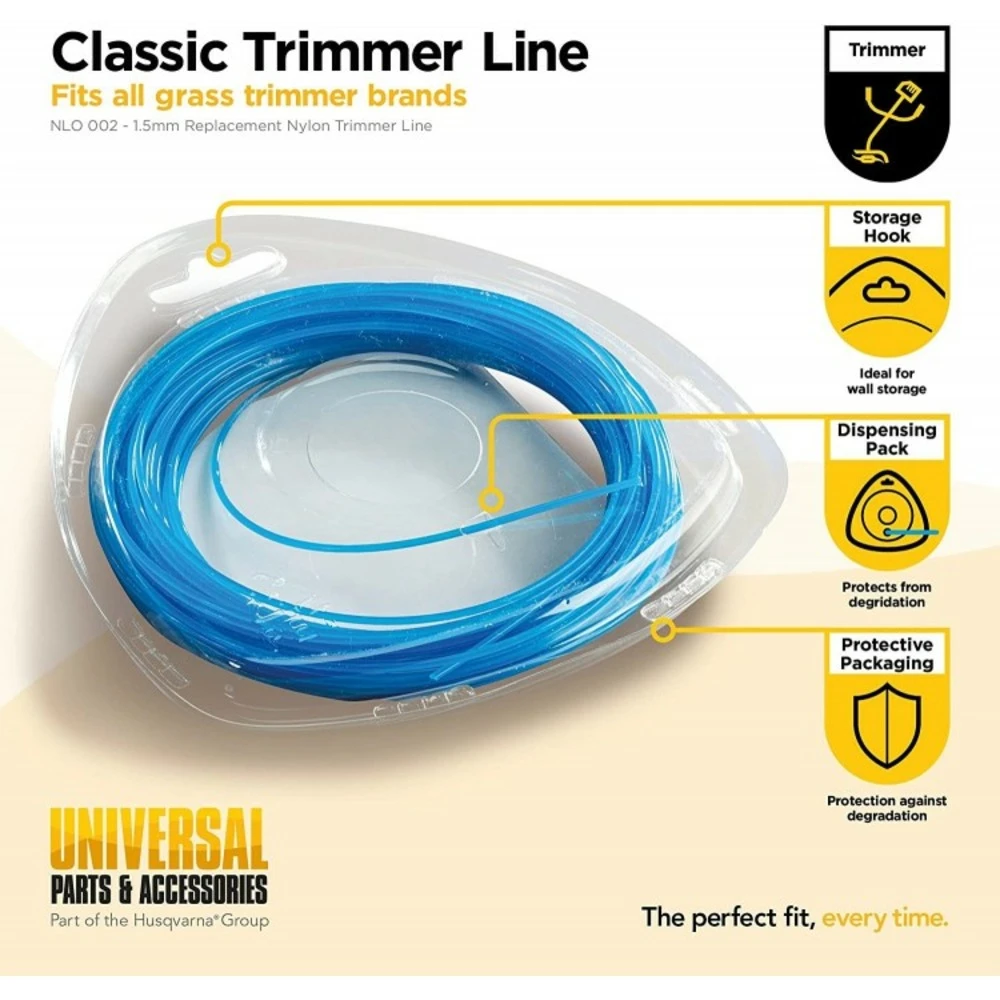 McCulloch Fil De Coupe-herbe En Nylon 1.5mm X 15m Nlo002 4 McCulloch Fil De Coupe-herbe En Nylon 1.5mm X 15m Nlo002 – Image 4