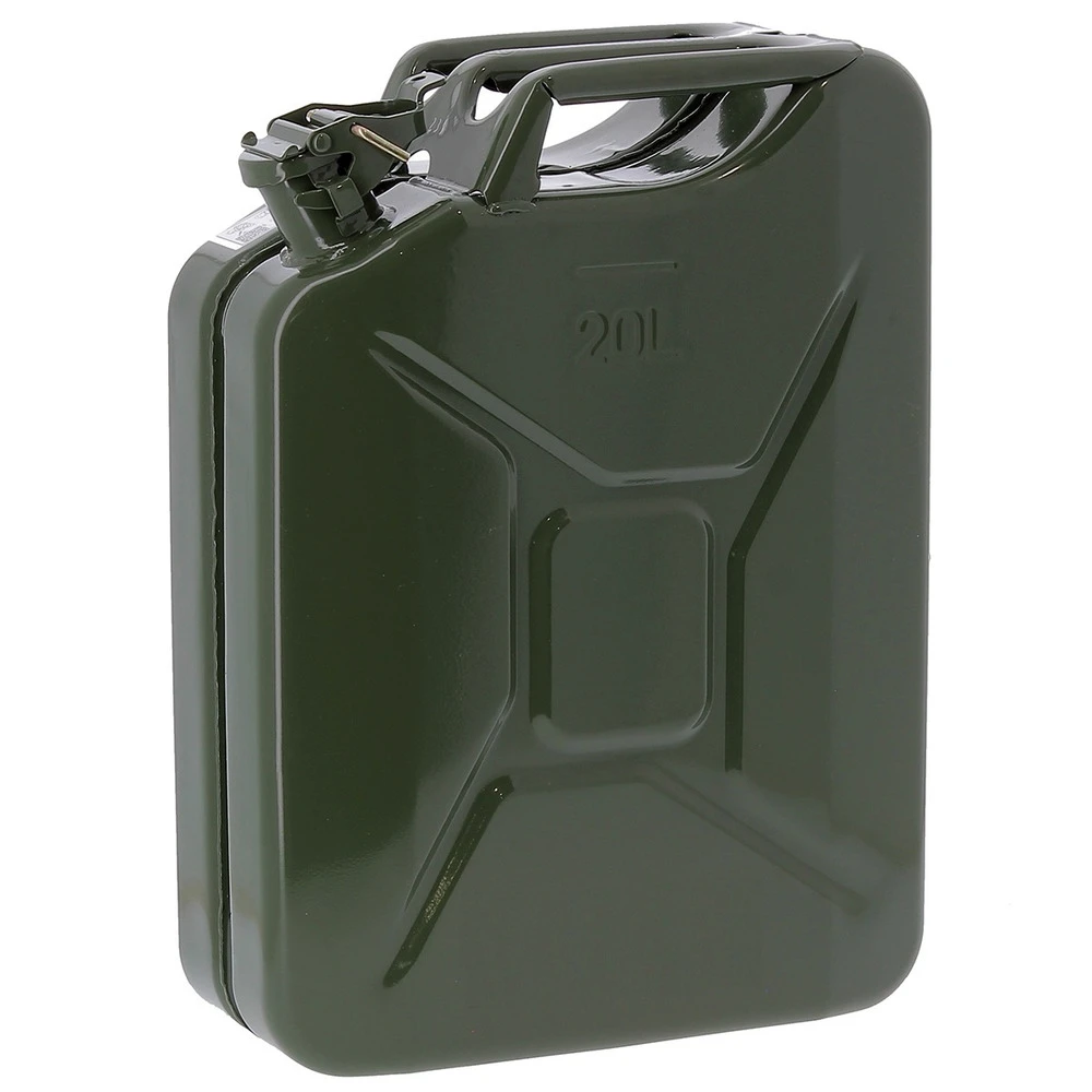 Jerrican Essence En Métal - 20 Litres 1 Jerrican Essence En Métal - 20 Litres