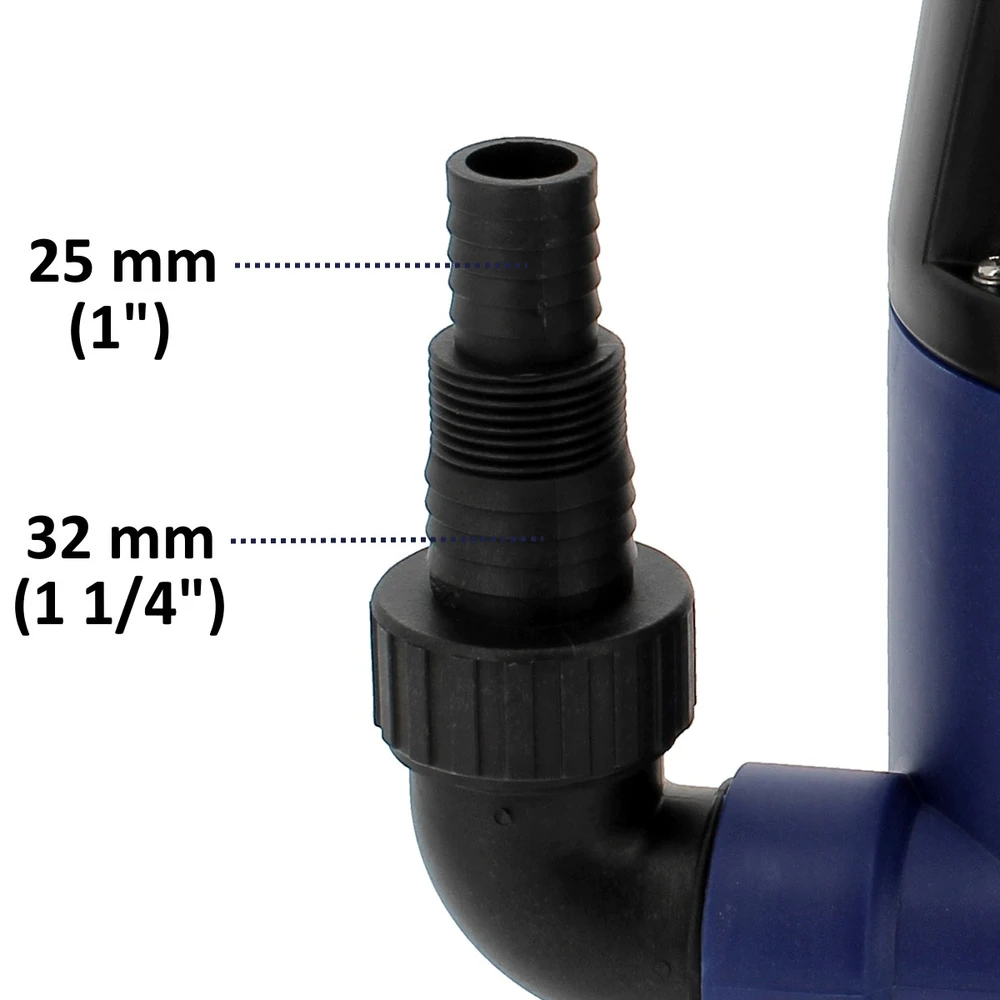 Pompe Immergée Pour Eaux Sales, 750 W, 12500 L/heure, Flotteur Intégré 2 Pompe Immergée Pour Eaux Sales, 750 W, 12500 L/heure, Flotteur Intégré – Image 2