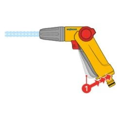 Hozelock Pistolet Pulvérisateur Avec Ensemble De Démarrage Jet Spray -Ryobi Jardin Boutique 64302957937df0.78888424