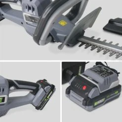 Voltr – Taille-haies Sans Fil 51cm – Avec Batterie Lithium Ion + Chargeur 20v. Normes Ce. Cache Lames Inclus -Ryobi Jardin Boutique 6445ca33649968.71922918