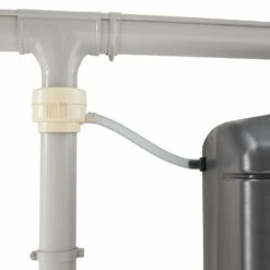 Récupérateur D'eau Mural Chastang 300l Anthracite Avec Kit Raccord Chéneau Inclus -Ryobi Jardin Boutique 644674587518c0.57097038