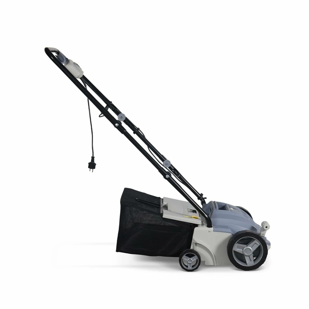 Voltr - Scarificateur électrique Gazon 1500w - Outil 2en1 Aérateur Et Démousseur Pelouse. 2 Rouleaux : Couteaux Et Griffe. 2 Voltr - Scarificateur électrique Gazon 1500w - Outil 2en1 Aérateur Et Démousseur Pelouse. 2 Rouleaux : Couteaux Et Griffe. – Image 2