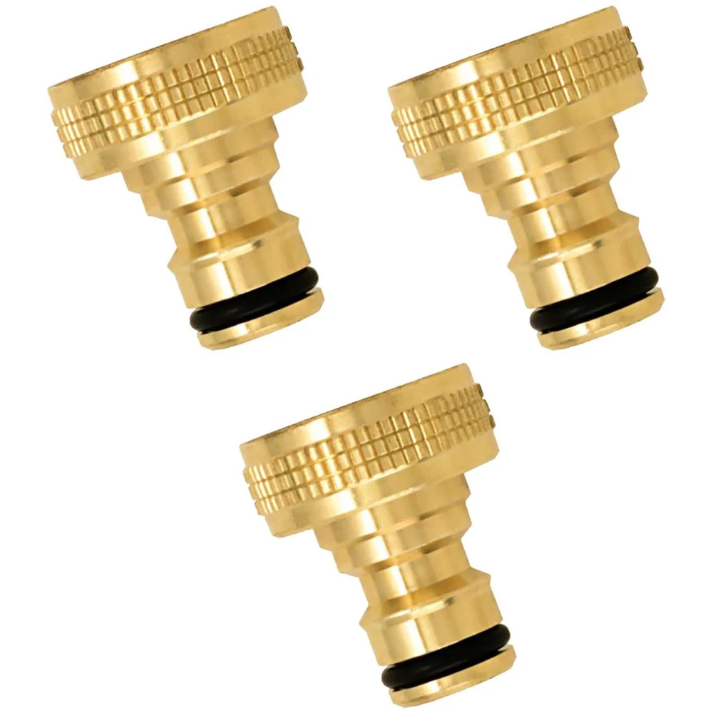 Nez De Robinet Automatique Femelle En Laiton (lot De 3) 1 Nez De Robinet Automatique Femelle En Laiton (lot De 3)