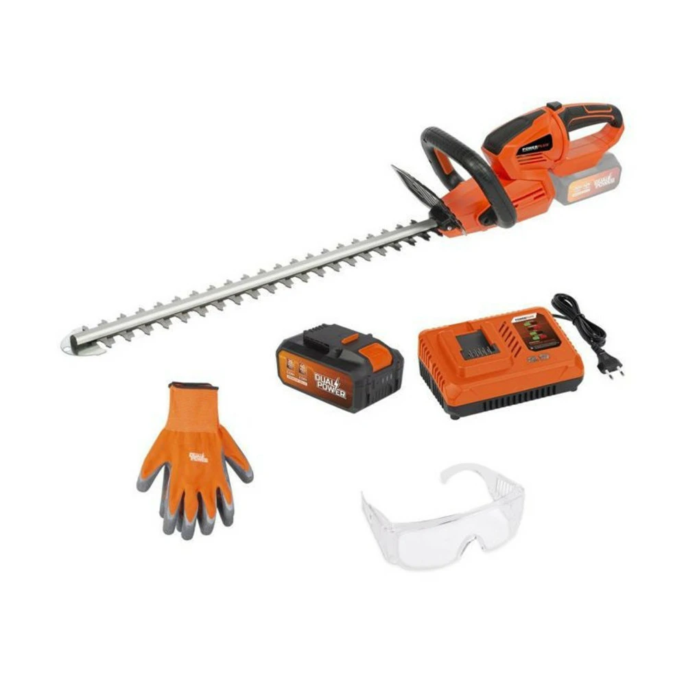 Taille-haies A Batterie 40v Dual Power Powdpgset44 - Lame 670 Mm, écartement 22 Mm - Batterie 40v 2,5ah Et Chargeur Inclus 1 Taille-haies A Batterie 40v Dual Power Powdpgset44 - Lame 670 Mm, écartement 22 Mm - Batterie 40v 2,5ah Et Chargeur Inclus