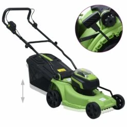 VIDAXL Tondeuse à Gazon Sans Fil Et Jeu D'outils électriques De Jardin -Ryobi Jardin Boutique 645ce737845dc2.83193373