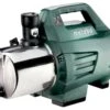 Metabo Pompe De Jardin P 6000 Inox - 1300w - Débit Max. 6000 L/h - Hauteur D'aspiration Max. 8 M