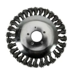 Brosse Acier ø 150mm Desherbage Démoussage Pour Débroussailleuse Alésage 25.4 Mm Vito