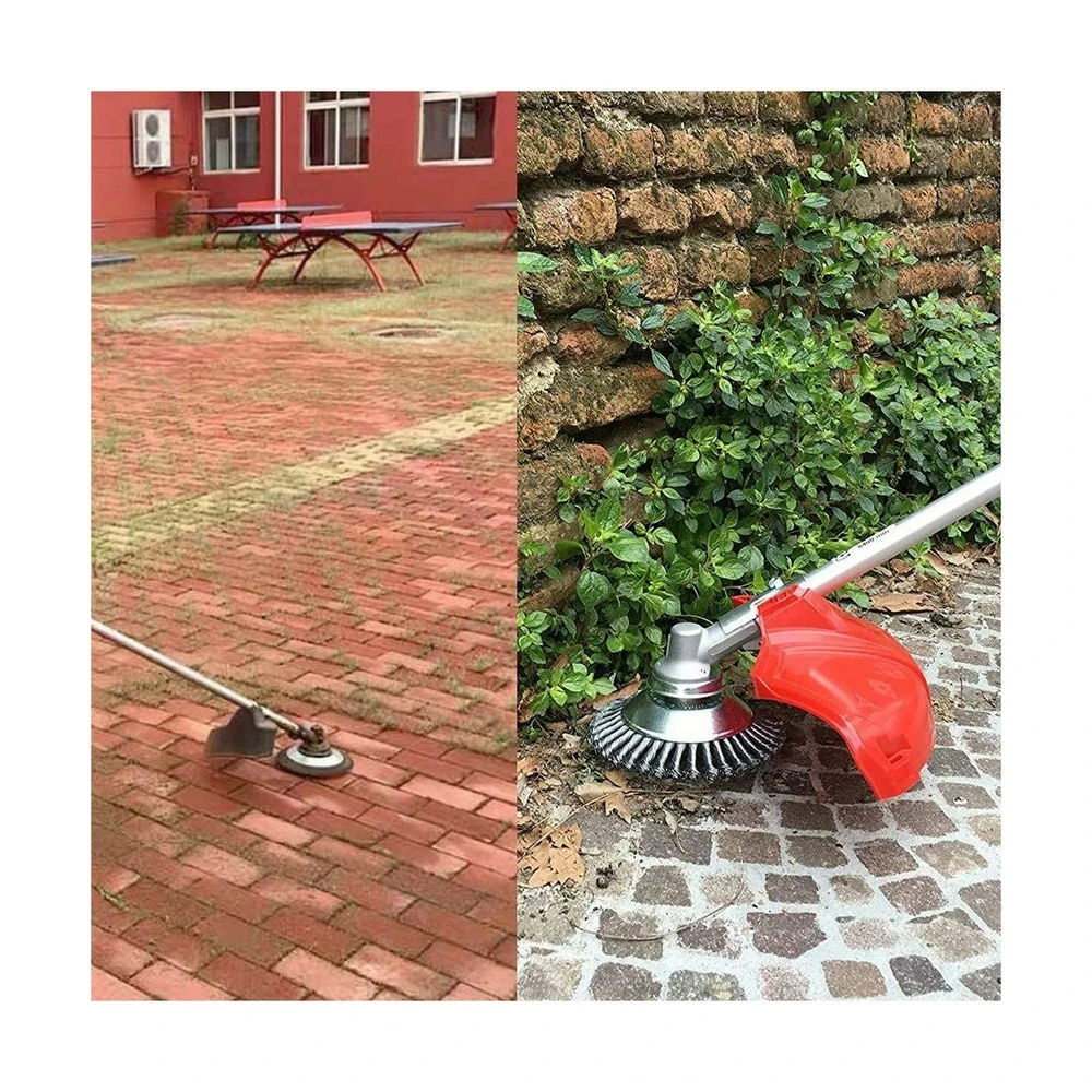 Brosse Acier ø 150mm Desherbage Démoussage Pour Débroussailleuse Alésage 25.4 Mm Vito 4 Brosse Acier ø 150mm Desherbage Démoussage Pour Débroussailleuse Alésage 25.4 Mm Vito – Image 4