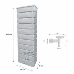 Récupérateur D'eau Mural Grandval 300l Imitation Bois Anthracite Avec Kit Raccord Chéneau Inclus 7 Récupérateur D'eau Mural Grandval 300l Imitation Bois Anthracite Avec Kit Raccord Chéneau Inclus -Ryobi Jardin Boutique 646d0e2a0f7782.82518882