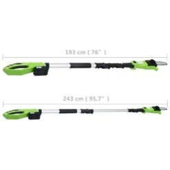 VIDAXL Scie à Perche Sans Fil Avec Bloc-piles 20v 1500 Mah Li-ion -Ryobi Jardin Boutique 647989a152e792.83086548