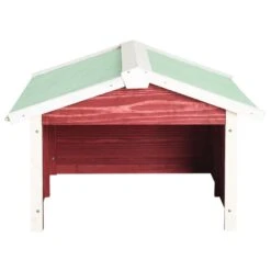 VIDAXL Garage De Tondeuse à Gazon 72x87x50 Cm Rouge Et Blanc Sapin -Ryobi Jardin Boutique 6480d34c4eb067.03327329