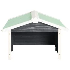 VIDAXL Garage De Tondeuse à Gazon 72x87x50 Cm Gris Et Blanc Sapin -Ryobi Jardin Boutique 6480d34d8c0866.09742867