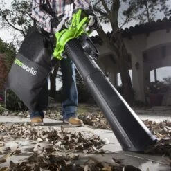 Greenworks Aspirateur De Pelouse à Main 40 V Vert -Ryobi Jardin Boutique 6480d34fde14a0.88378429