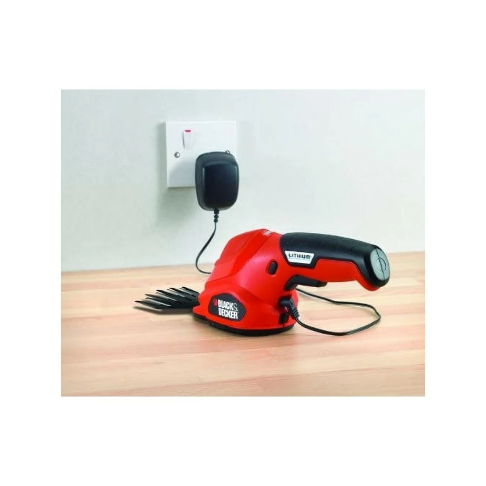 Black & Decker Taille Herbe Cisaillle Sans Fil 3.6v Batterie Lithium 1.1 Ah Black + Decker Gsl 200 3 Black & Decker Taille Herbe Cisaillle Sans Fil 3.6v Batterie Lithium 1.1 Ah Black + Decker Gsl 200 – Image 3