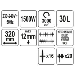 Scarificateur électrique 1500 W -Ryobi Jardin Boutique 648b4e36766f87.87289132