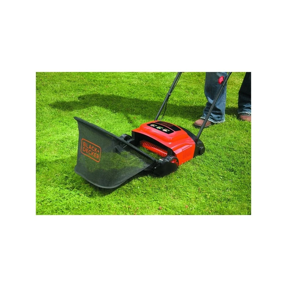 Black & Decker Scarificateur 600w Aerateur-démousseur 30 Litres Black+decker Gd300-qs Moteur à Induction 2 Black & Decker Scarificateur 600w Aerateur-démousseur 30 Litres Black+decker Gd300-qs Moteur à Induction – Image 2