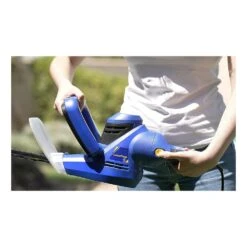 Taille-haies électrique 450 W Poignée Rotative 90° Guide 50 Cm Goodyear -Ryobi Jardin Boutique 85219b6823cddd9d