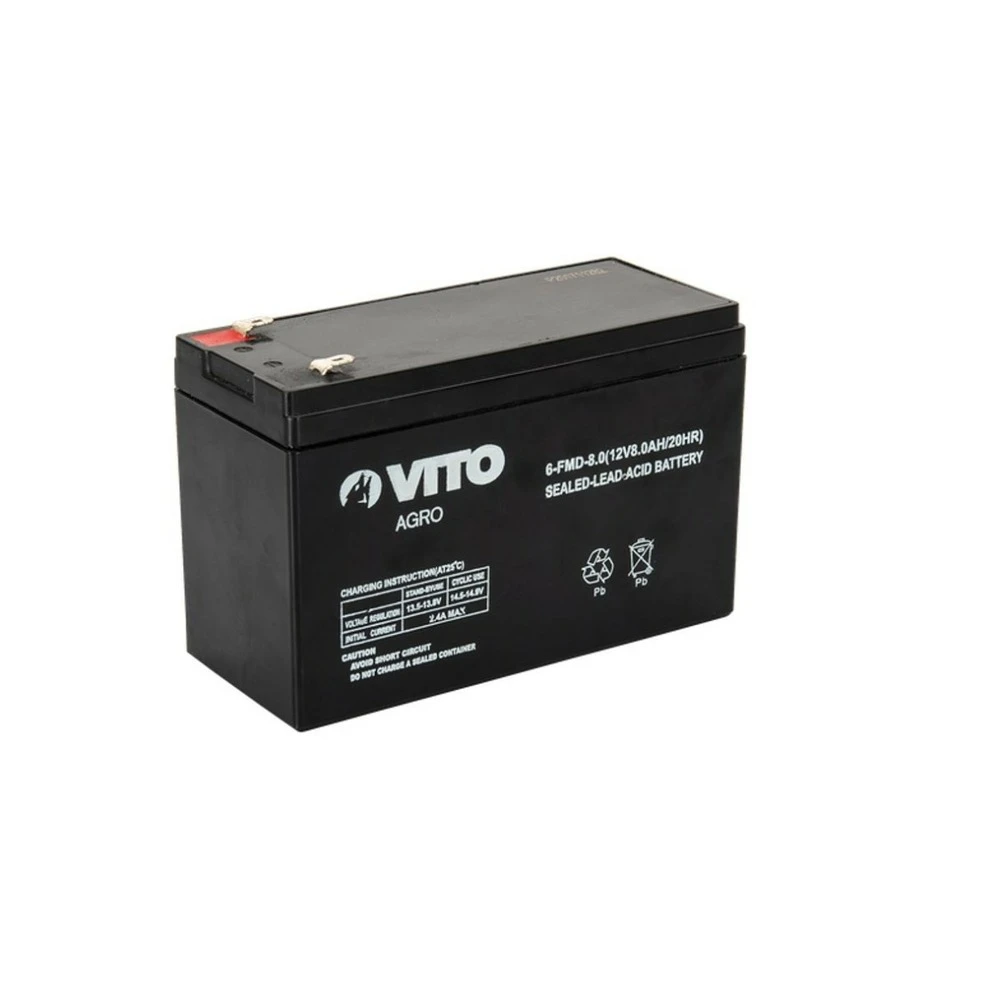 Batterie De Rechange Pour Pulvérisateur à Batterie Vito 12v/8ah 16l 6 Bars 1 Batterie De Rechange Pour Pulvérisateur à Batterie Vito 12v/8ah 16l 6 Bars